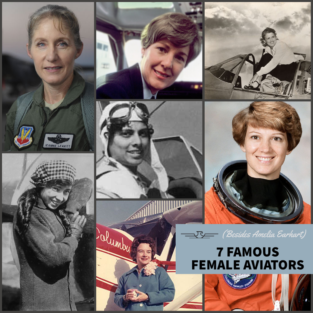 7 Famous Female Aviators (Besides Amelia Earhart)